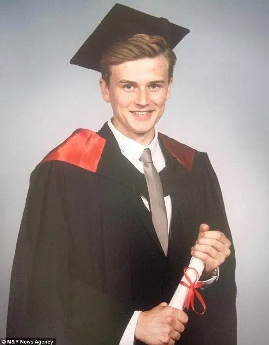 Will at his University of Sussex graduation.