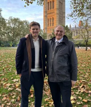 Will with Sir Ed Davey.